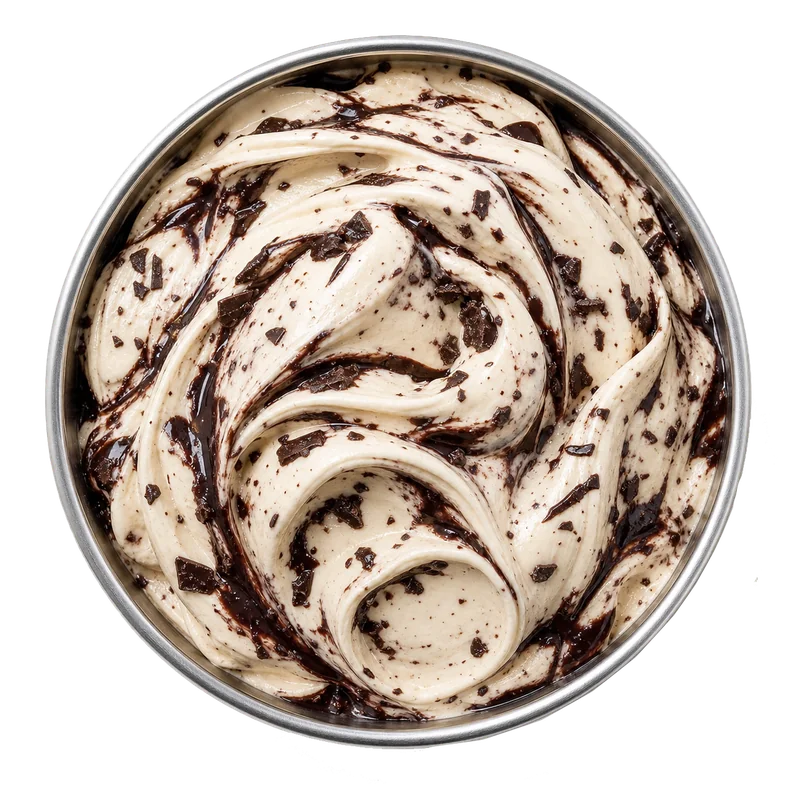 Stracciatella Dark Στρατσιατέλα Μαύρη Σοκολάτα Gelato